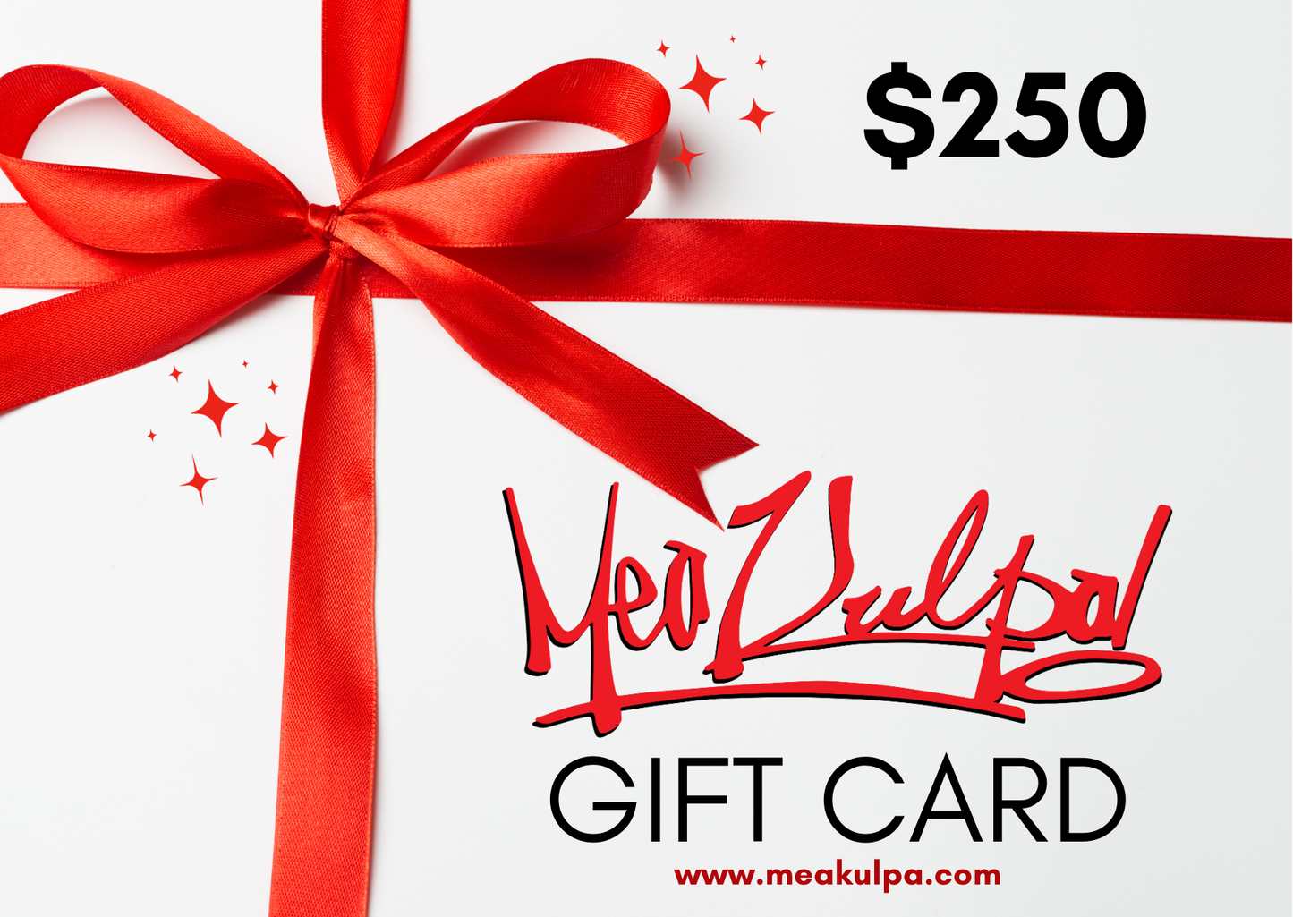 MeaKulpa Gift Card