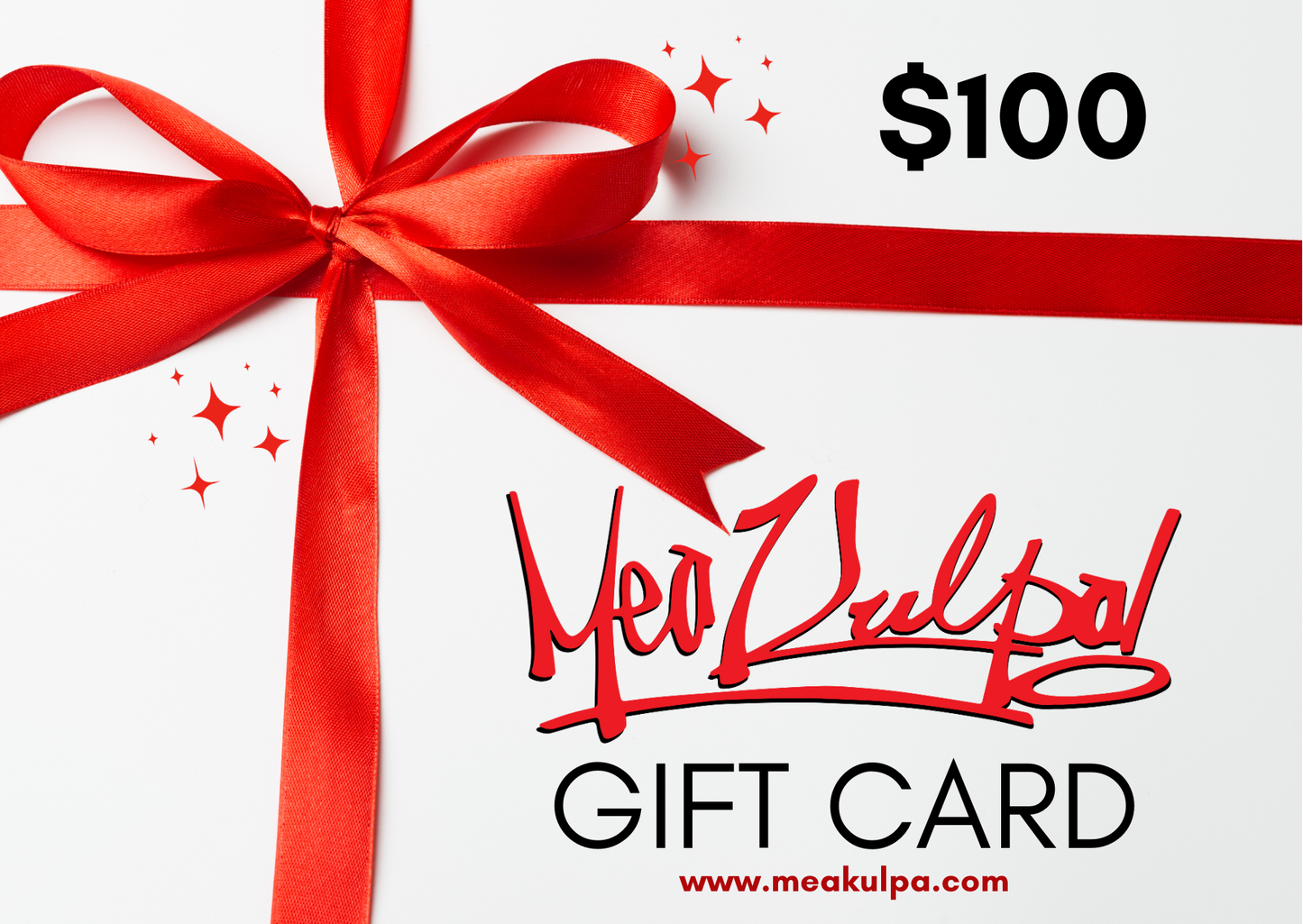 MeaKulpa Gift Card