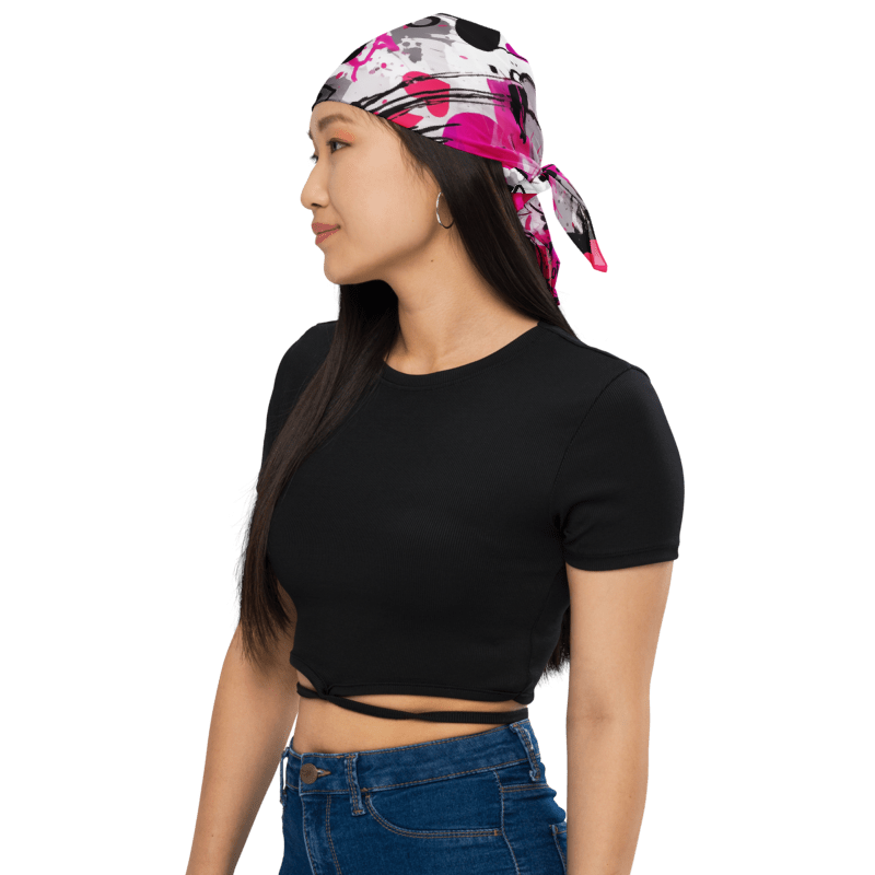 MeaKulpa Bandana "Pink Love"