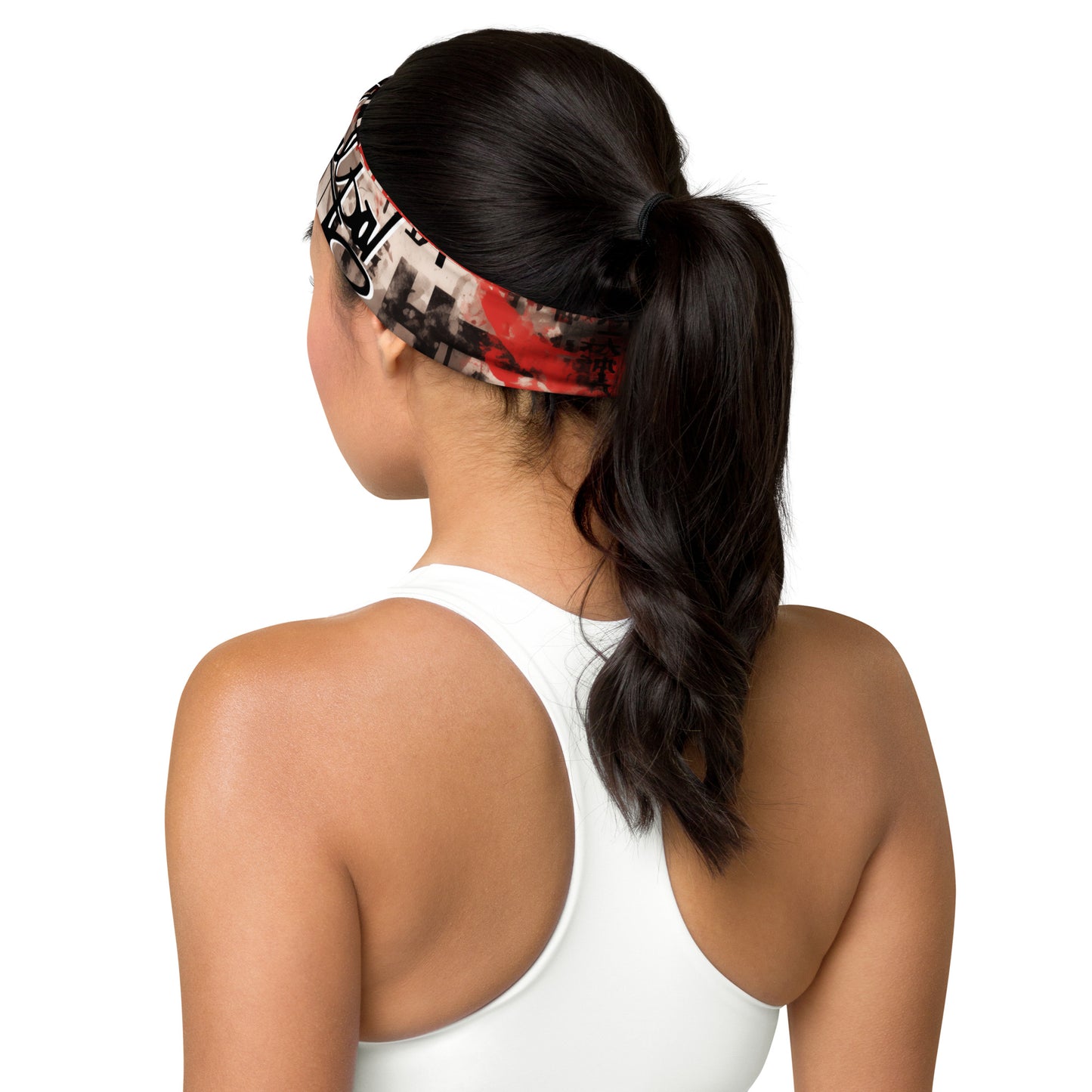 Rooted in Tradition, Defined by Today: The MeaKulpa Red-Washed Newspaper Inspired Headband embodies the brand's dedication to innovation and style. Immerse yourself in the vibrant echoes of tradition, reimagined for the modern world.