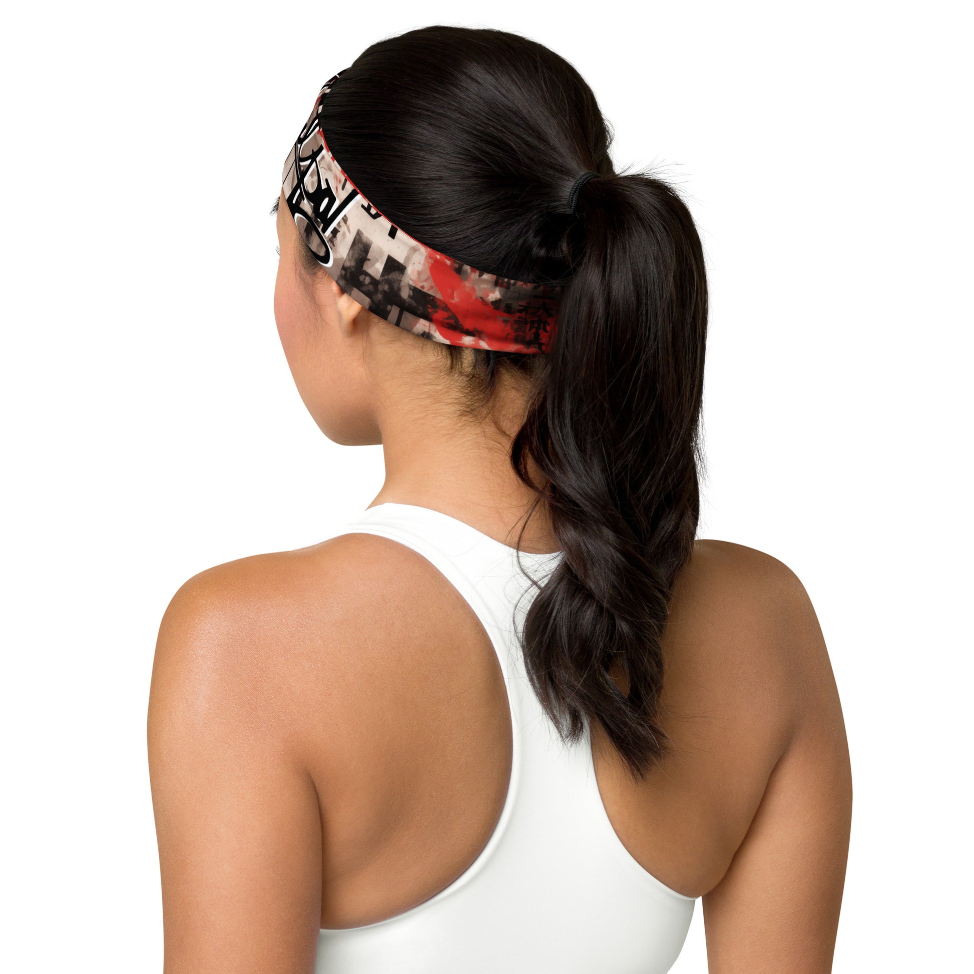 Rooted in Tradition, Defined by Today:  The MeaKulpa Red-Washed Newspaper Inspired Headband embodies the brand's dedication to innovation and style. Immerse yourself in the vibrant echoes of tradition, reimagined for the modern world.