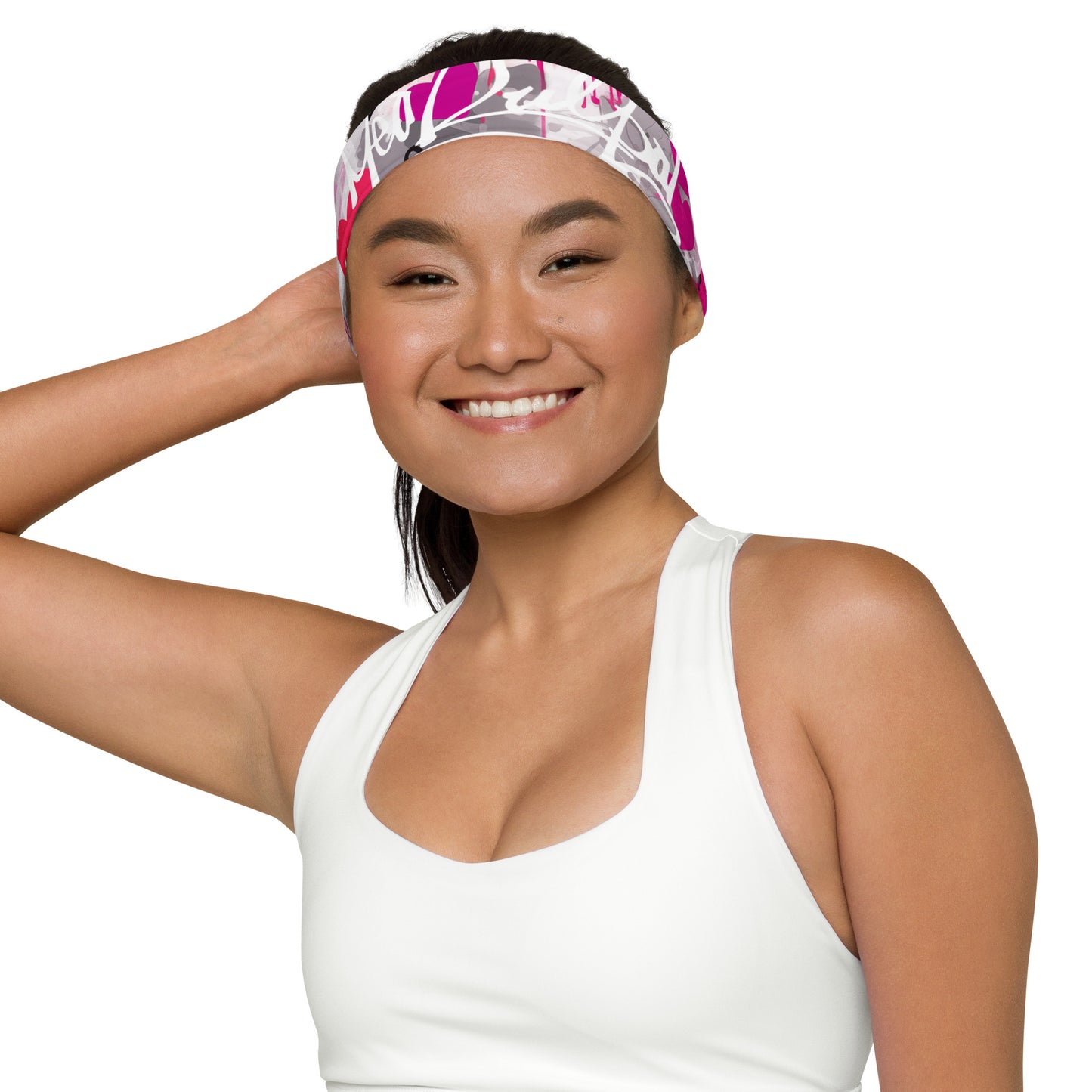 Comfortable Stretch: The soft and stretchy fabric of the MeaKulpa Headband ensures a snug yet comfortable fit, making it the perfect companion for your workouts or casual dressing.