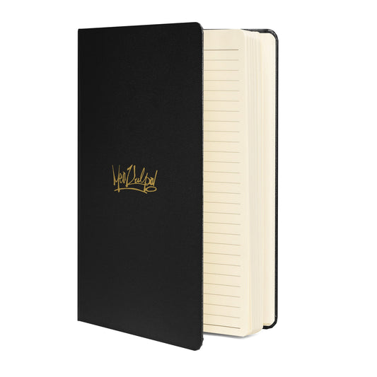 MeaKulpa Black Hardcover bound notebook