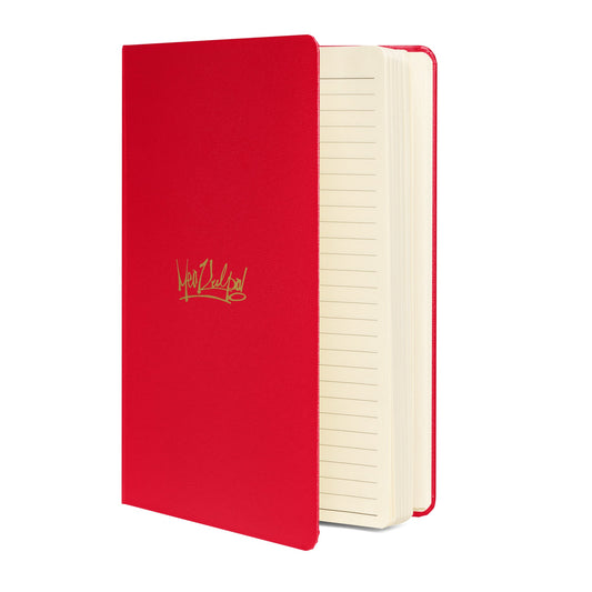 MeaKulpa "Good Luck" Red Hardcover bound notebook