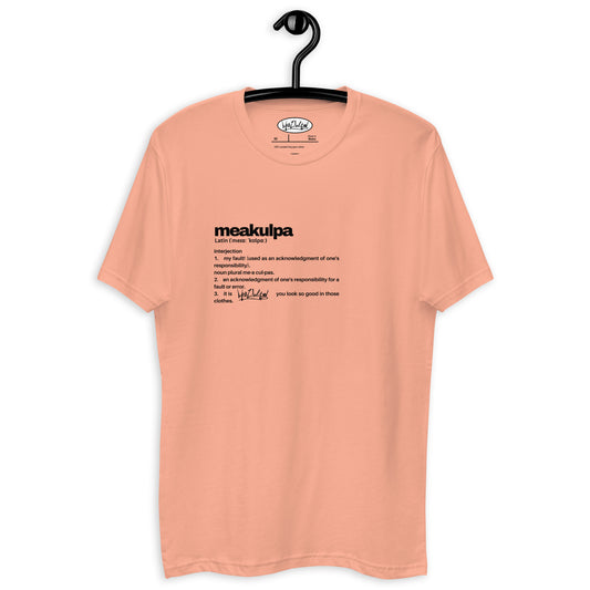 MeaKulpa Definitio Short Sleeve T-shirt Desert Pink