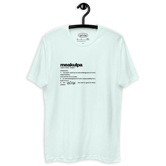 MeaKulpa Definitio Short Sleeve T-shirt Light Blue