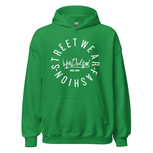 Embrace the urban jungle with the MeaKulpa Street Wear Fashion Hoodie in Green. Made from soft, lightweight fabric, this hoodie is perfect for layering during transitional seasons. Its versatile design and earthy tone make it a wardrobe essential for streetwear enthusiasts. Whether you're exploring the city streets or relaxing with friends, this green hoodie adds a touch of urban cool to any outfit.