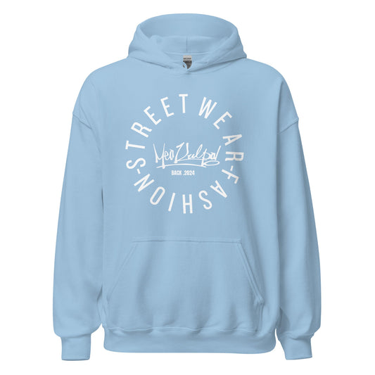 Channel laid-back vibes with the MeaKulpa Street Wear Fashion Hoodie in Light Blue. Made from soft, breathable fabric, this hoodie is perfect for everyday wear. Its relaxed fit and soothing blue hue make it the ultimate loungewear essential. Whether you're running errands or relaxing at home, this light blue hoodie keeps you cozy and stylish all day long.