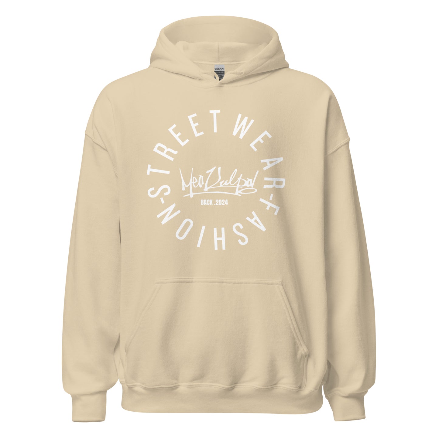 MeaKulpa "Street Wear Fashion" Comfy Pink Unisex Hoodie