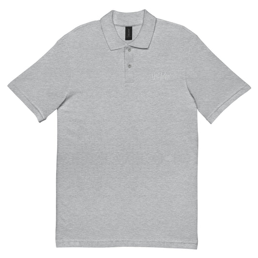 Elevate your everyday look with the MeaKulpa Unisex Pique Polo Shirt in Grey. Crafted from premium ring-spun cotton, this shirt offers both comfort and durability. Its semi-fitted silhouette and side-seamed construction ensure a flattering fit, while the dyed-to-match buttons add a polished finish. Whether you're running errands or grabbing coffee with friends, this versatile grey polo is a wardrobe essential.