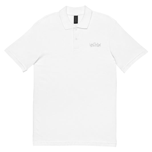 Embrace effortless elegance with the MeaKulpa Unisex Pique Polo Shirt in White. Made from high-quality ring-spun cotton, this shirt combines comfort with timeless style. Its semi-fitted silhouette and classic collar make it a versatile addition to any wardrobe. Dress it up with chinos for a smart-casual look or pair it with jeans for a relaxed weekend vibe. The perfect choice for understated sophistication.