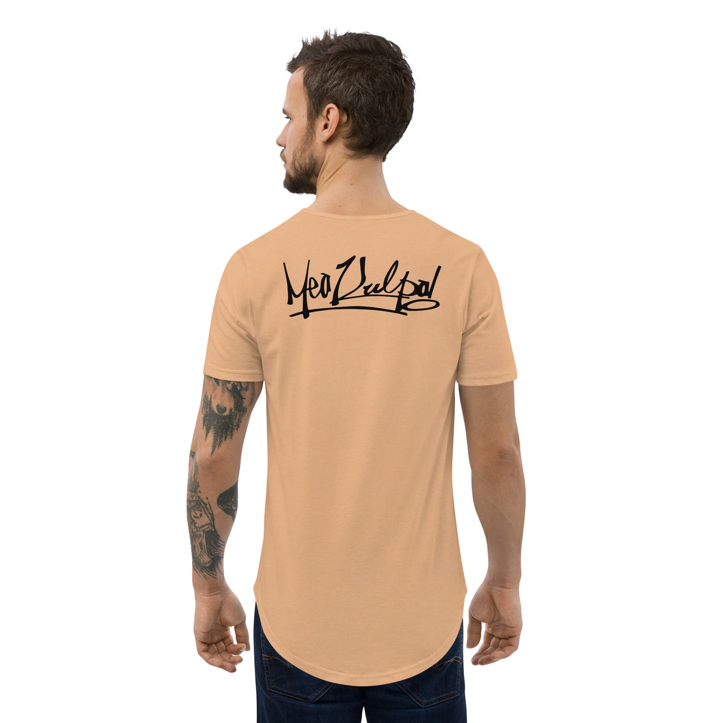 MeaKulpa Men's Curved Sand Dune Hem T-Shirt