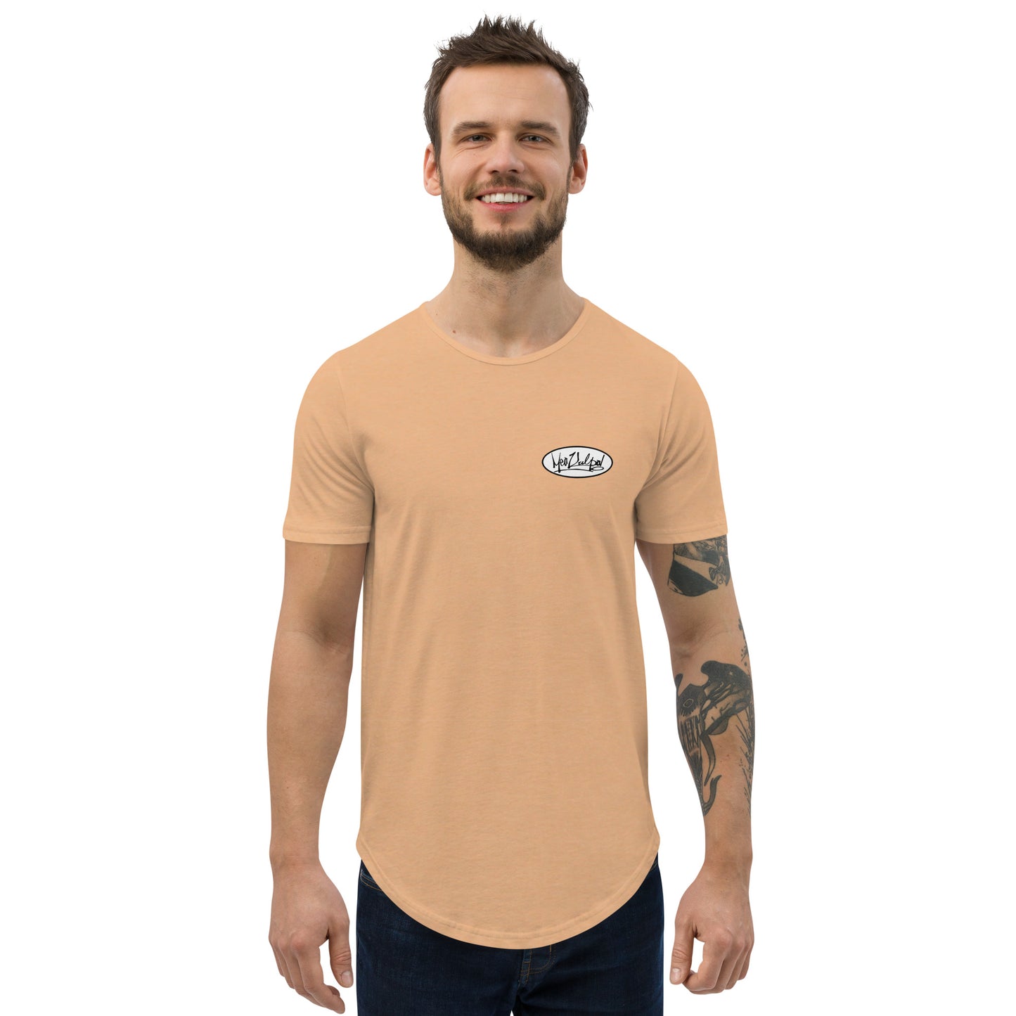 MeaKulpa Men's Curved Sand Dune Hem T-Shirt